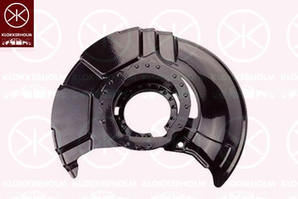 Brake dust shield BMW Z3: 0060378 Klokkerholm Brake dust shield