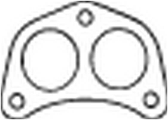 Klokkerholm 256-669 Exhaust pipe gasket 256669