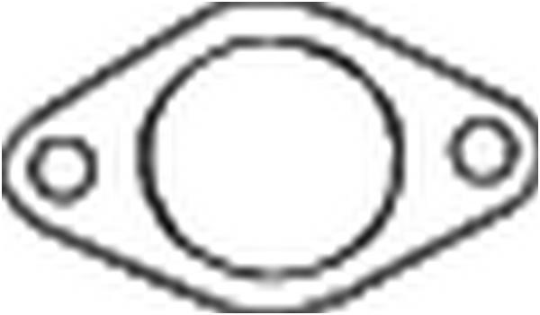 Klokkerholm 256-241 Exhaust pipe gasket 256241