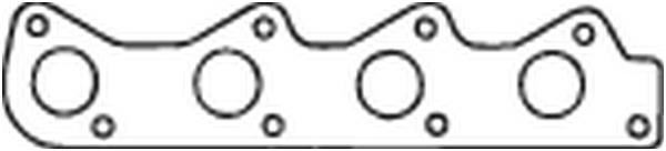 Klokkerholm 256-244 Exhaust pipe gasket 256244