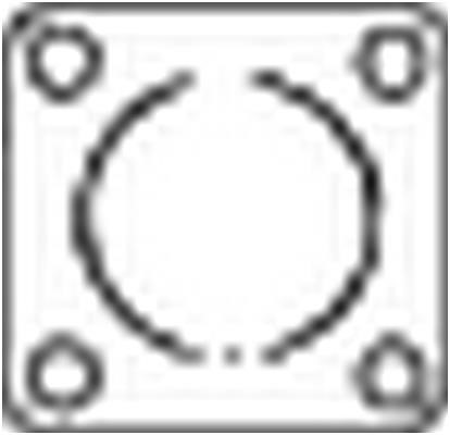 Klokkerholm 256-931 Exhaust pipe gasket 256931