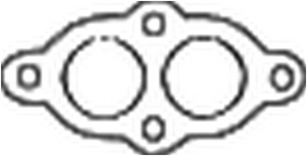 Klokkerholm 256-907 Exhaust pipe gasket 256907