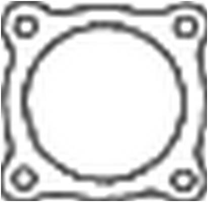 Klokkerholm 256-502 Exhaust pipe gasket 256502