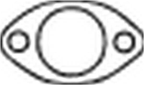 Klokkerholm 256-634 Exhaust pipe gasket 256634