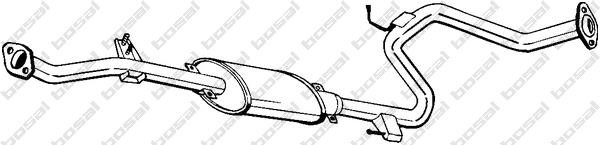 Klokkerholm 283-777 Middle Silencer 283777