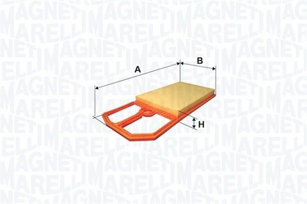 Magneti marelli 153071762495 Air filter 153071762495