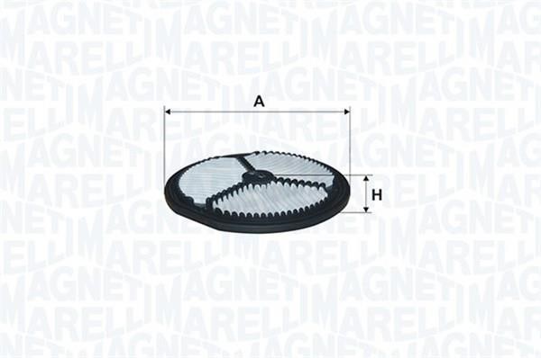 Magneti marelli 153071762546 Air filter 153071762546