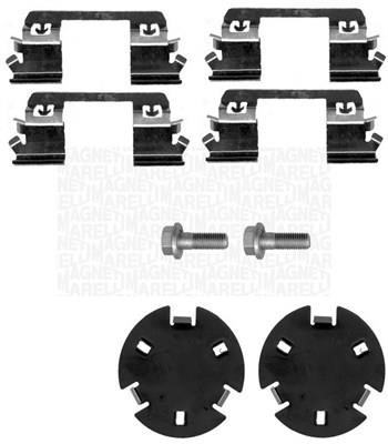 Magneti marelli 363915110078 Mounting kit brake pads 363915110078