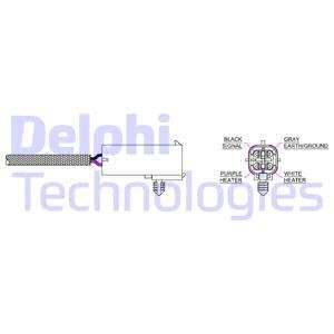 Delphi ES20016-12B1 Lambda sensor ES2001612B1