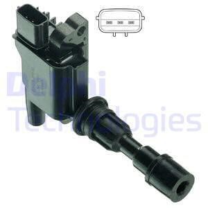 Engine coil Mazda: GN1048012B1 Delphi Ignition coil