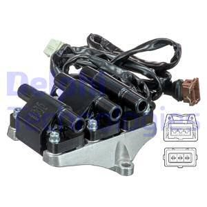 Engine coil Audi A4: GN1069512B1 Delphi Ignition coil