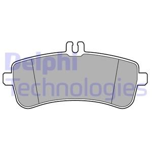 Delphi LP3583 Brake Pad Set, disc brake LP3583