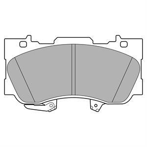 Delphi LP3592 Brake Pad Set, disc brake LP3592