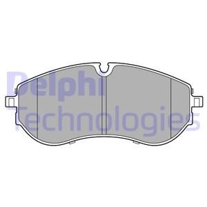Delphi LP3610 Brake Pad Set, disc brake LP3610