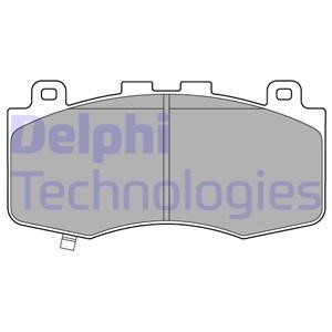 Delphi LP3631 Brake Pad Set, disc brake LP3631