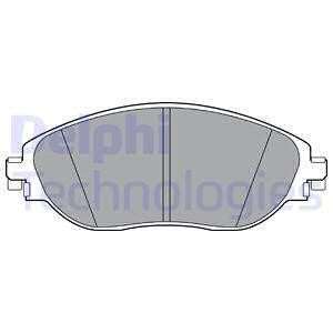 Delphi LP3368 Brake Pad Set, disc brake LP3368