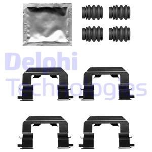 Delphi LX0671 Mounting kit brake pads LX0671