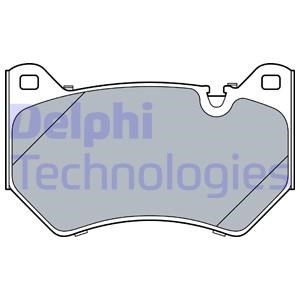 Delphi LP3529 Brake Pad Set, disc brake LP3529