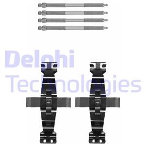 Delphi LX0674 Mounting kit brake pads LX0674
