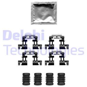 Delphi LX0677 Mounting kit brake pads LX0677