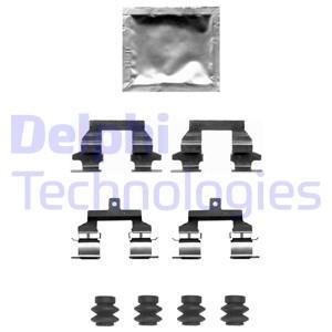 Delphi LX0678 Mounting kit brake pads LX0678