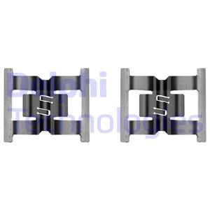 Delphi LX0682 Mounting kit brake pads LX0682