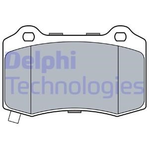 Delphi LP3547 Brake Pad Set, disc brake LP3547