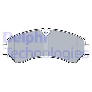 Delphi LP3548 Brake Pad Set, disc brake LP3548