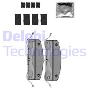 Delphi LX0692 Mounting kit brake pads LX0692