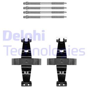 Delphi LX0693 Mounting kit brake pads LX0693