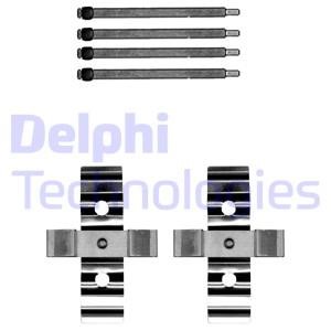 Delphi LX0702 Mounting kit brake pads LX0702