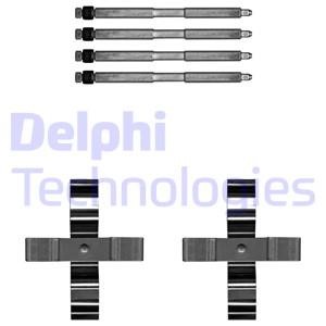 Delphi LX0703 Mounting kit brake pads LX0703
