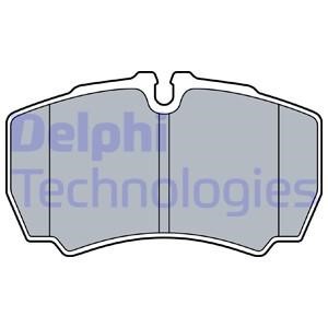 Delphi LP3573 Brake Pad Set, disc brake LP3573