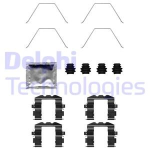 Delphi LX0705 Mounting kit brake pads LX0705