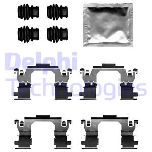 Delphi LX0709 Mounting kit brake pads LX0709