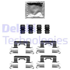 Delphi LX0710 Mounting kit brake pads LX0710