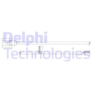 Delphi LZ0301 Warning Contact, brake pad wear LZ0301