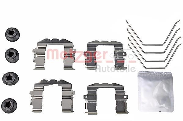 Rear brake pad fitting kit KIA Niro (Kia Niro): 1090057 Metzger Brake pad accessories