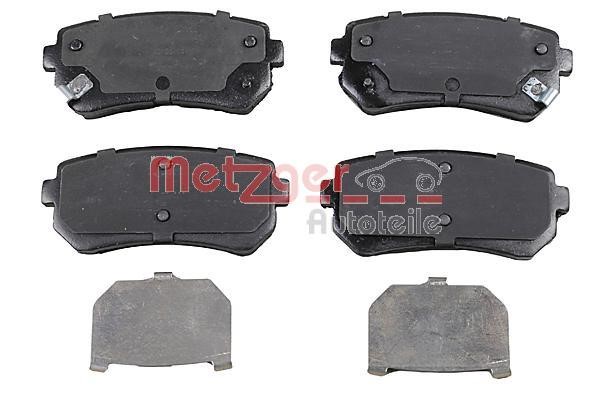 Metzger 1170912 Brake Pad Set, disc brake 1170912