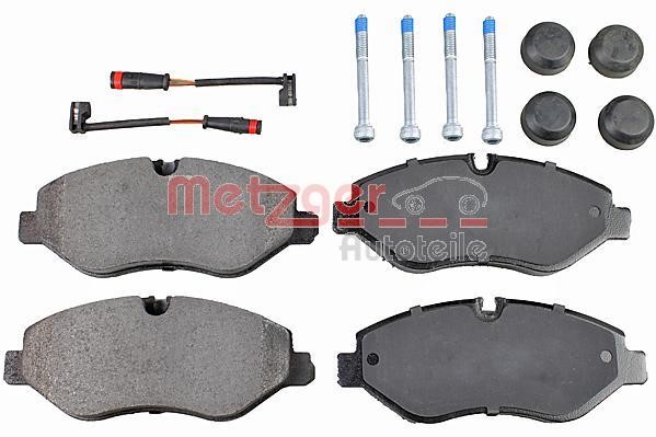 Metzger 1170844 Front disc brake pads, set 1170844
