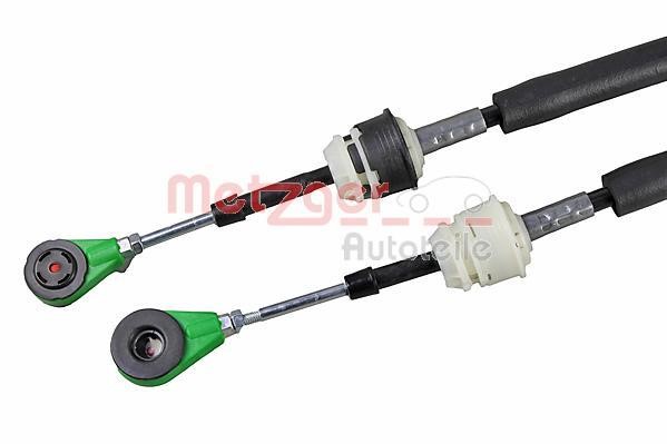 Cable Pull, manual transmission Metzger 3150276
