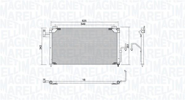 Magneti marelli 350203939000 Cooler Module 350203939000