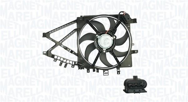 Magneti marelli 069422712010 Hub, engine cooling fan wheel 069422712010