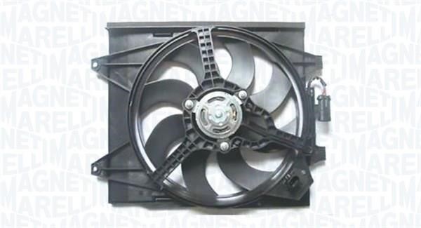 Magneti marelli 069422713010 Hub, engine cooling fan wheel 069422713010