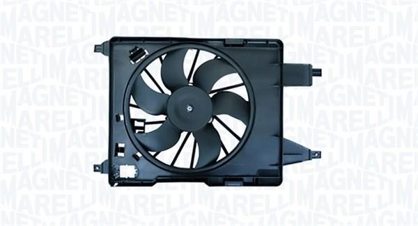 Magneti marelli 069422729010 Hub, engine cooling fan wheel 069422729010