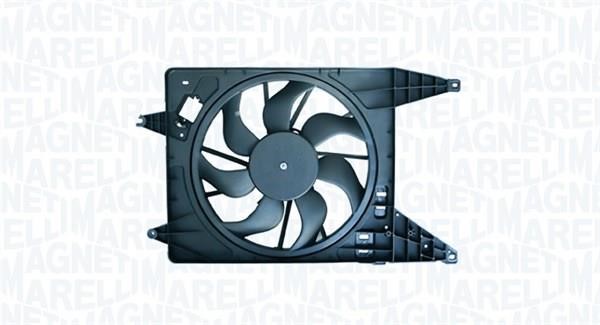 Magneti marelli 069422780010 Hub, engine cooling fan wheel 069422780010