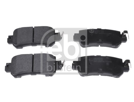 Disc brake pad set Mazda 2: 116309 febi Rear brake pad set