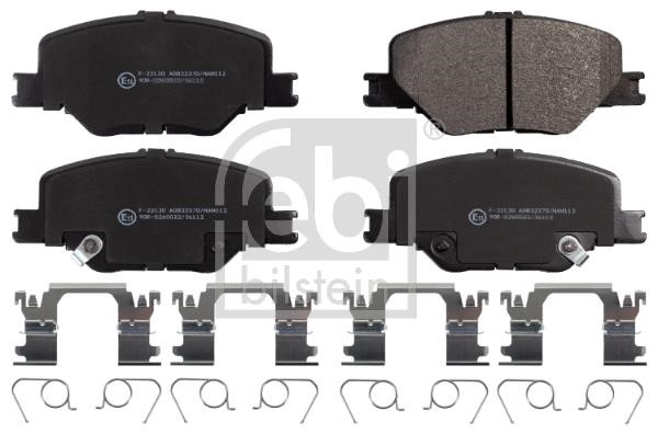 febi 116247 Brake Pad Set, disc brake 116247