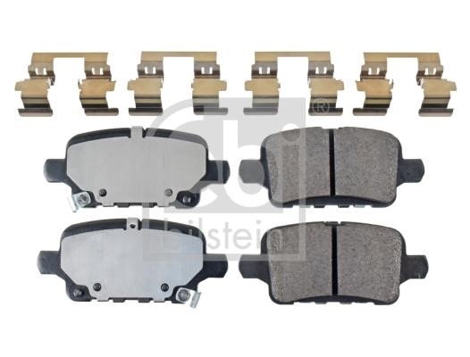 Disc brake pad set Holden Commodore: 116249 febi Front disc brake pads, set