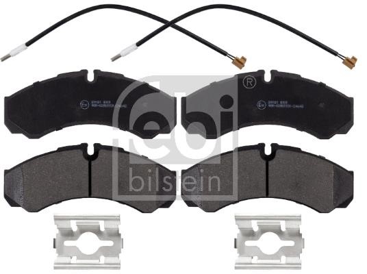 febi 116255 Front disc brake pads, set 116255